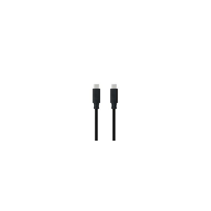 Nanocable Cable USB 3.1 Gen2 10Gbps 5A, 4K/60Hz, USB-C/M-USB-C/M, Negro, 2 m