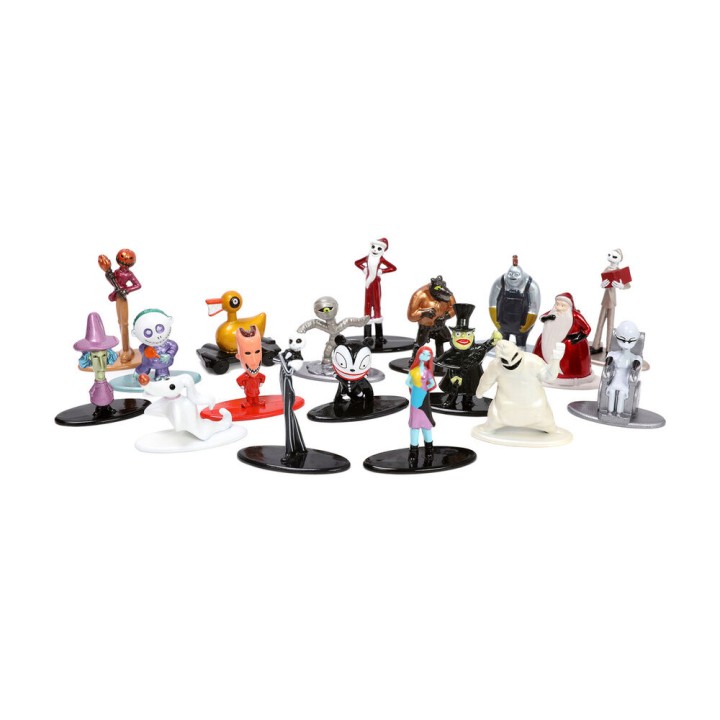 Blister 18 figuras metalfigs Pesadilla antes de Navidad Disney 4cm