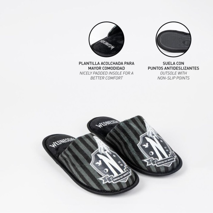 Pantuflas Miercoles adulto