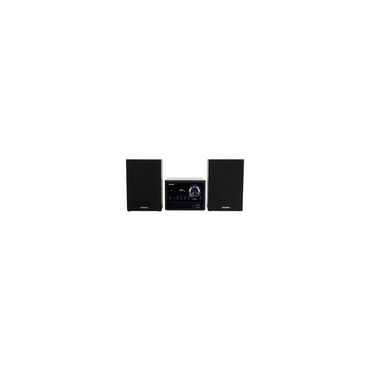 Aiwa MSBTU-300 sistema de audio para el hogar Microcadena de música para uso doméstico 20 W Negro