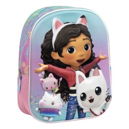 Mochila 3D La Casa de Muñecas de aaby 31cm