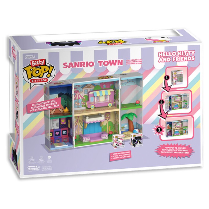 Figura Bitty POP Boxes Hello Kitty and Friends Sanrio Town