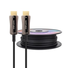 Cable HDMI V2.1 AOC 8K@60Hz 4K@120Hz 48Gbps A/M-A/M, Negro, 100 m