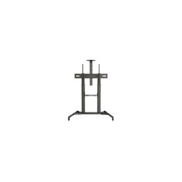 Fonestar STS-42106N soporte para monitor 2,54 m (100") Negro Piso