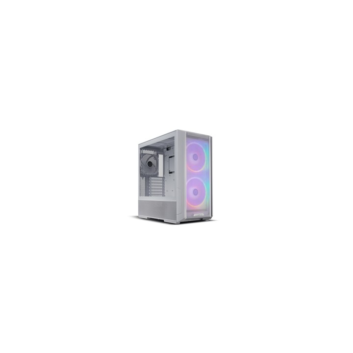 Lian Li LANCOOL 216 Midi Tower Transparente, Blanco
