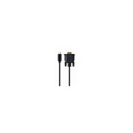 Gembird A-CM-VGAM-01 Adaptador gráfico USB 1920 x 1080 Pixeles Negro