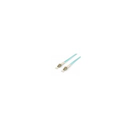Equip LC/LÐ¡ 50/125Î¼m 20m cable de fibra optica OM3 Turquesa