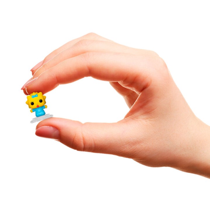 Blister 4 figuras Bitty POP Los Simpsons Maggie