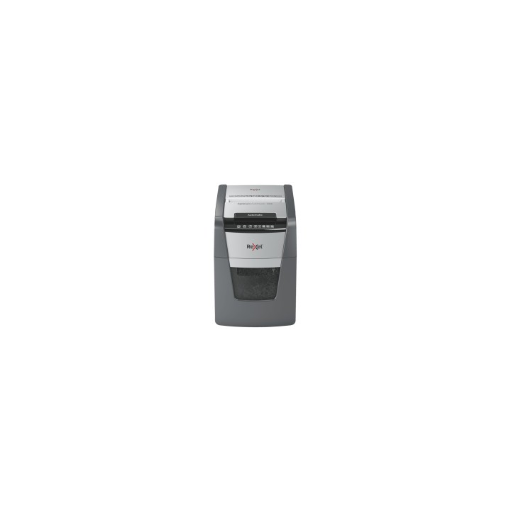 Rexel Optimum AutoFeed+ 100X triturador de papel Corte cruzado 55 dB 22 cm Negro, Gris
