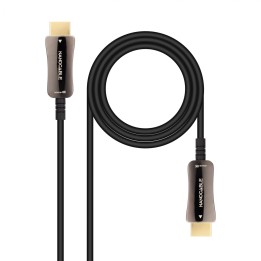 Cable HDMI V2.1 AOC 8K@60Hz 4K@120Hz 48Gbps A/M-A/M, Negro, 10 m