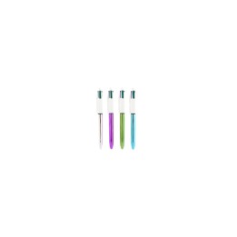 BIC 4-COLOURS SHINE Negro, Azul, Verde, Rojo 12 pieza(s)