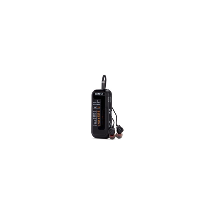 Aiwa R-22BK radio Personal Analógica Negro