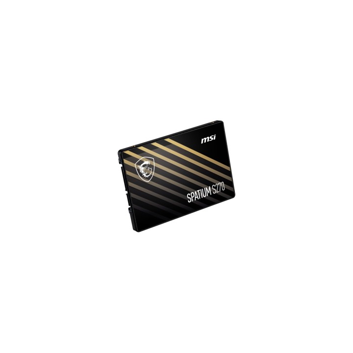 MSI SPATIUM S270 SATA 2.5 480GB unidad de estado sólido 2.5" Serial ATA III 3D NAND