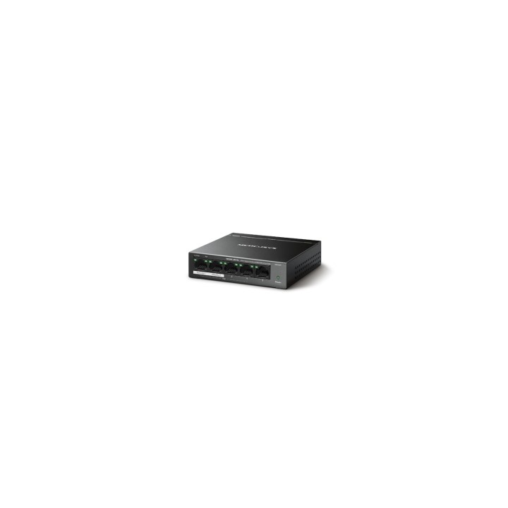 Mercusys MS105GP switch Gigabit Ethernet (10/100/1000) EnergÍ­a sobre Ethernet (PoE) Negro