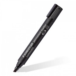 Staedtler Lumocolor 350 marcador permanente Punta de cincel Negro 1 pieza(s)