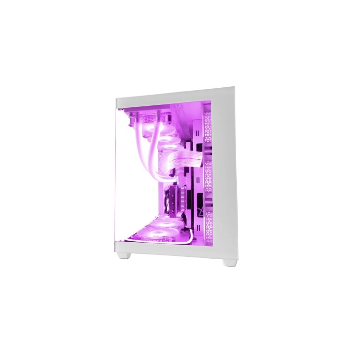 Mars Gaming MC-NOVA Torre Gaming Custom XXL E-ATX Aluminio Aeroespacial Doble Ventana Completa Cristal Templado Estructura