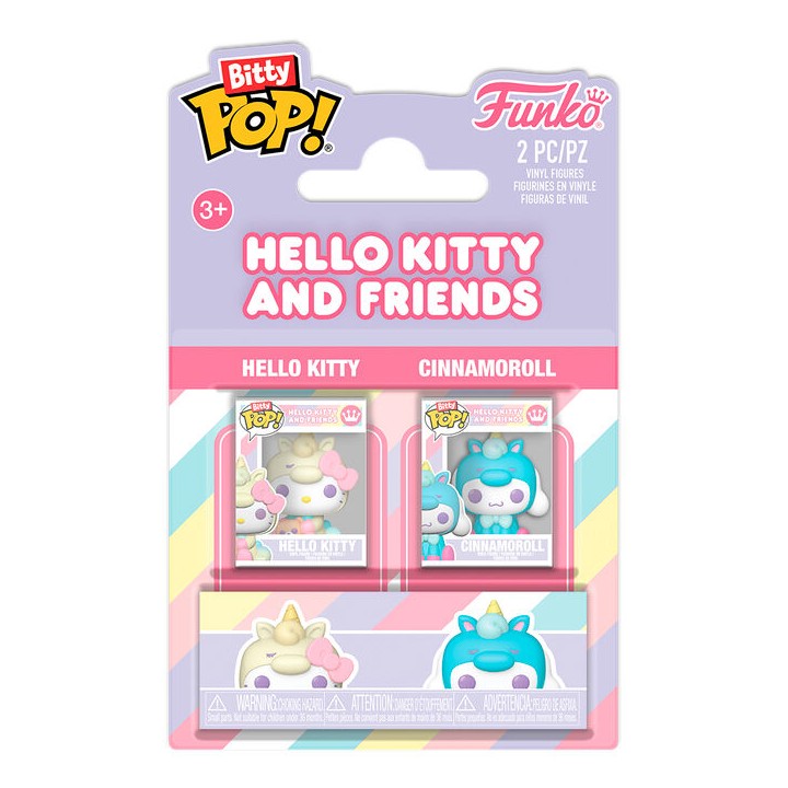 Blister 2 Bitty POP Sanrio Hello Kitty and Friends Hello Kitty & Cinnamoroll