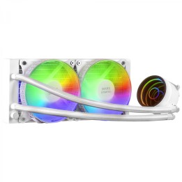 Mars Gaming MLONE240 Procesador Kit de refrigeración lÍ­quida 12 cm Blanco 1 pieza(s)