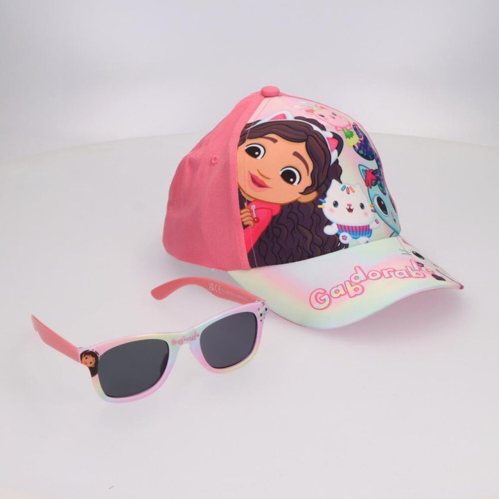 Set gorra + gafas sol La Casa de Muñecas de Gabby
