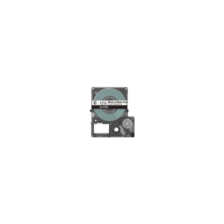 Epson C53S672065 etiqueta de impresora Negro, Transparente