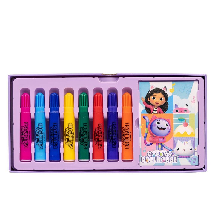 Maletin papeleria coloreable La Casa de Muñecas de Gabby