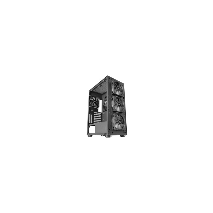 Mars Gaming MC-PRO2 Torre Profesional E-ATX Sistema CPU FREEZER 5 Ventiladores Ultra-silenciosos y Frontal Metal-Mesh Negro