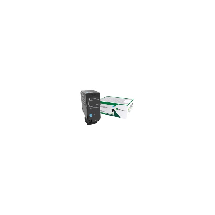 Lexmark 75B20C0 cartucho de tóner 1 pieza(s) Original Cian