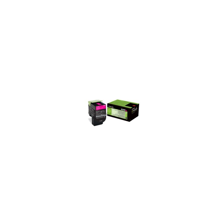 Lexmark 802M cartucho de tóner 1 pieza(s) Original Magenta