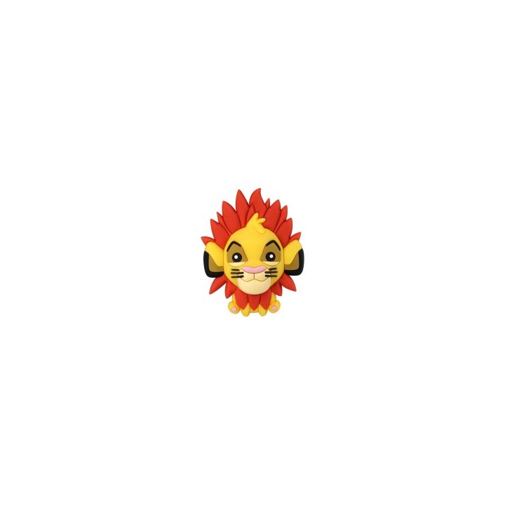 Iman simba 3d foam magnet