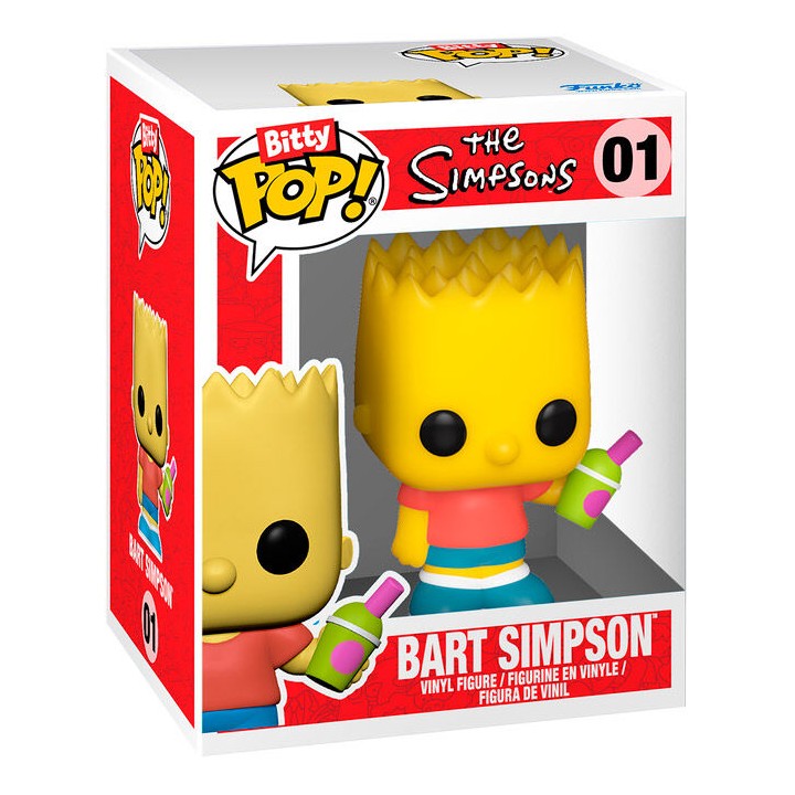 Figura Bitty POP Town Simpsons Bart Simpsons and Kwik-E-Mart