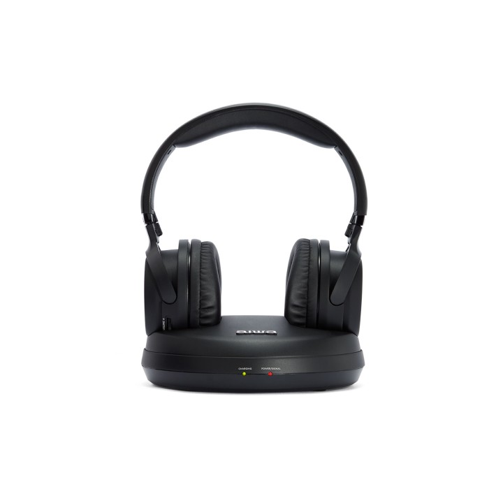 Aiwa WHF-930D auricular y casco Auriculares Inalámbrico Diadema TV Negro