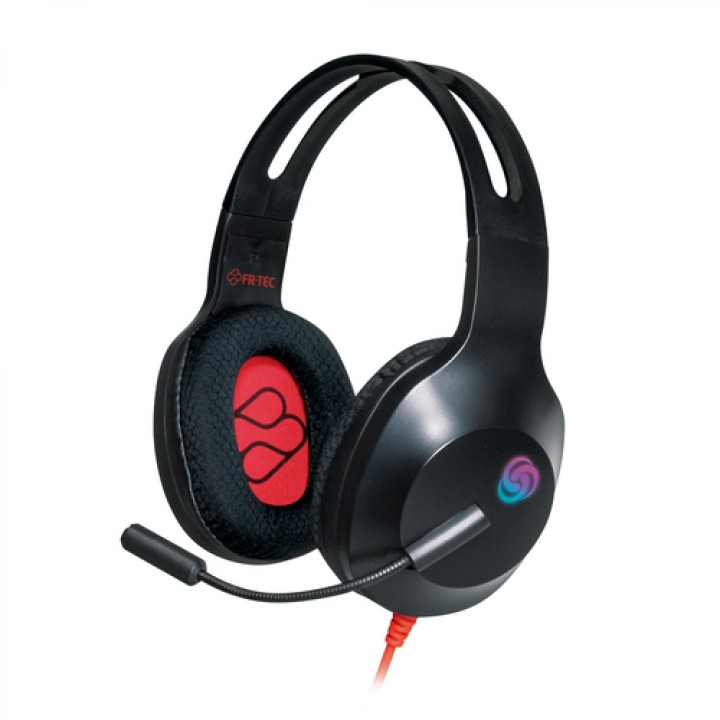 FR-TEC FT2020 auricular y casco Auriculares Alámbrico Diadema Juego Negro