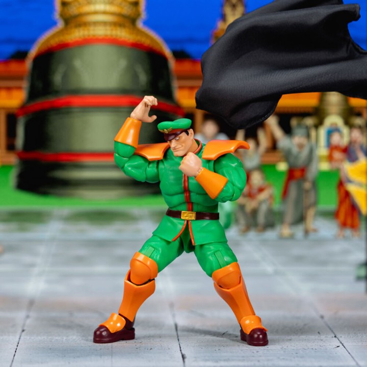 Figura Bison Player 2 Street Fighter II 17cm