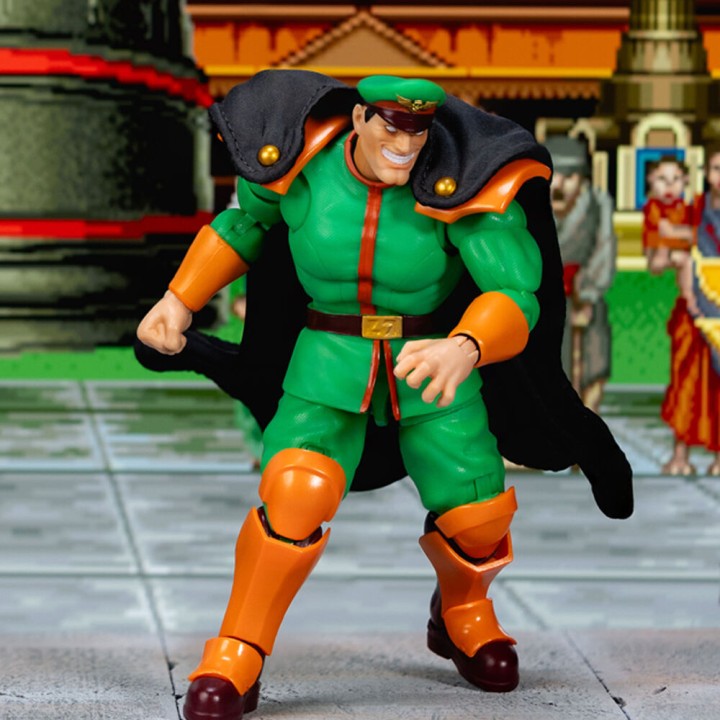 Figura Bison Player 2 Street Fighter II 17cm