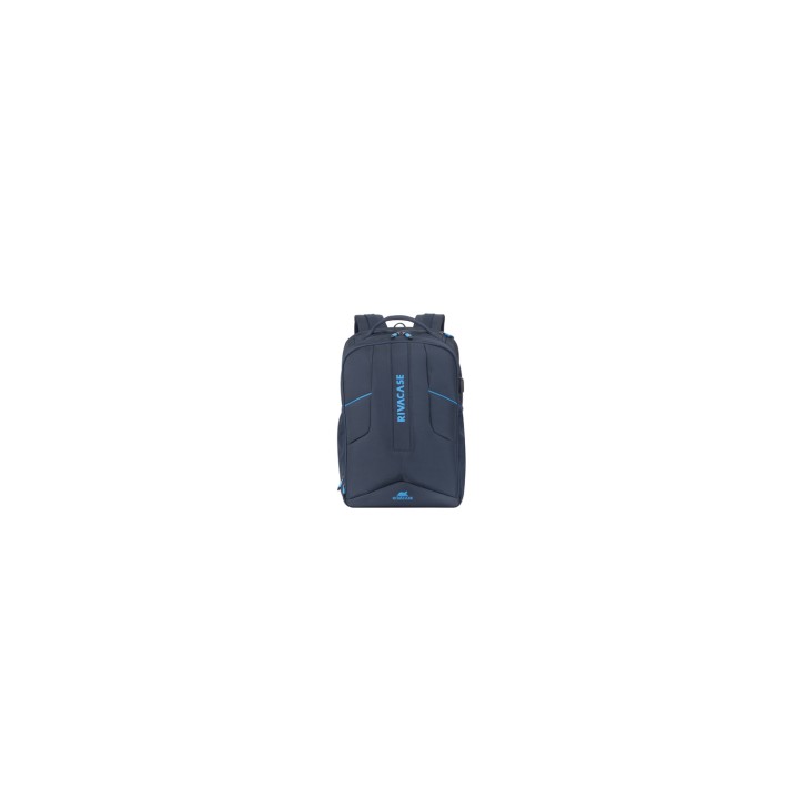Rivacase 7861 maletines para portátil 43,9 cm (17.3") Mochila Azul