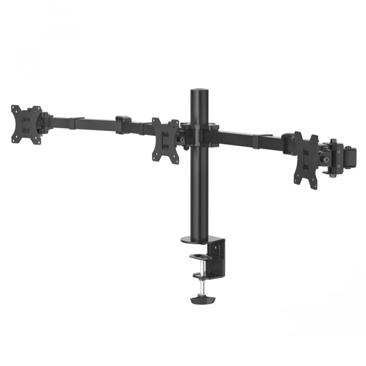 Hama Soporte Monitor Plus Hasta 13"- 27" 3 Monitores