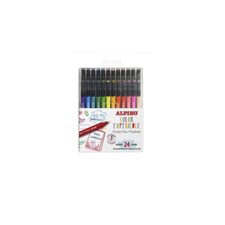 Alpino AR001039 rotulador Fino Multicolor 24 pieza(s)