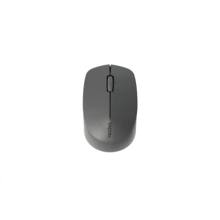 Rapoo M100 Silent Ratón Gris oscuro Multi-Mode