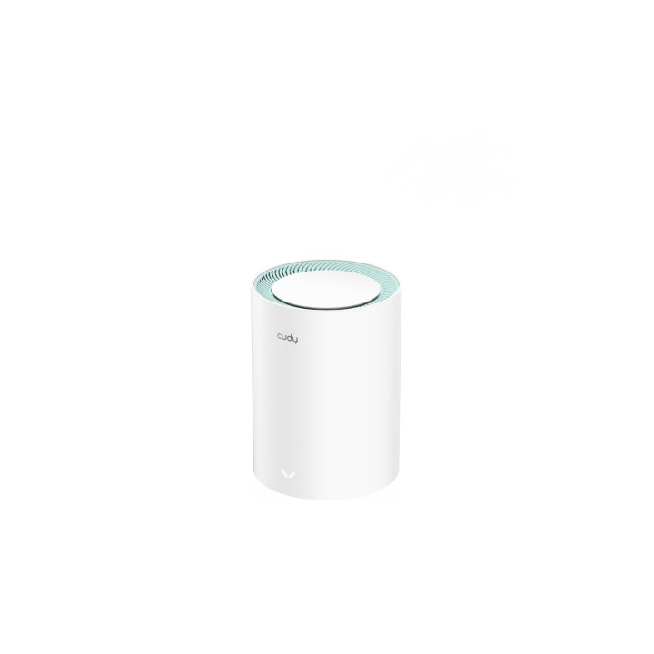 Cudy M1300 1-PACK sistema Wi-Fi Mesh (Wi-Fi en malla) Doble banda (2,4 GHz / 5 GHz) Wi-Fi 5 (802.11ac) Blanco Interno