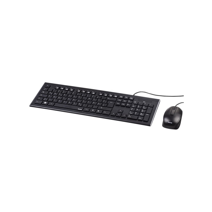 Hama Kit teclado y ratón con cable Cortino ESP