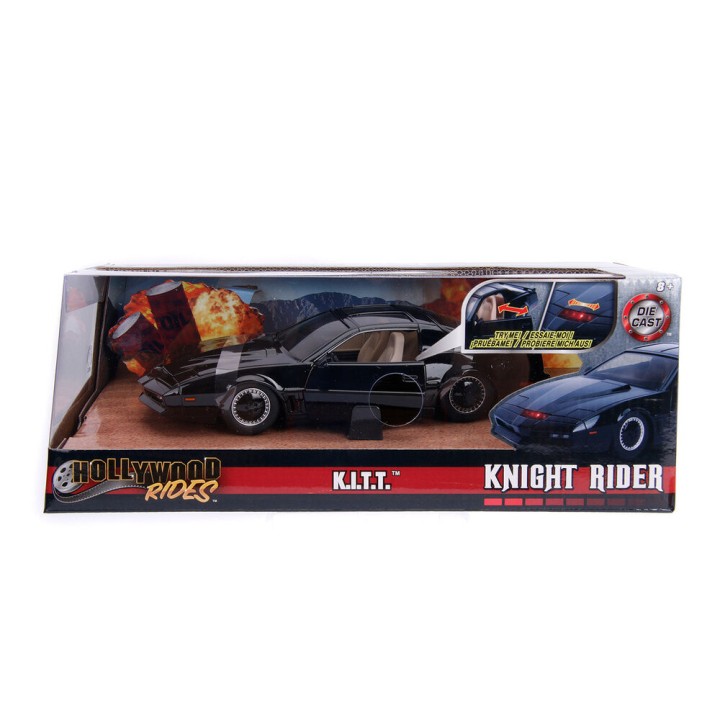 Replica Coche Fantastico metal luces