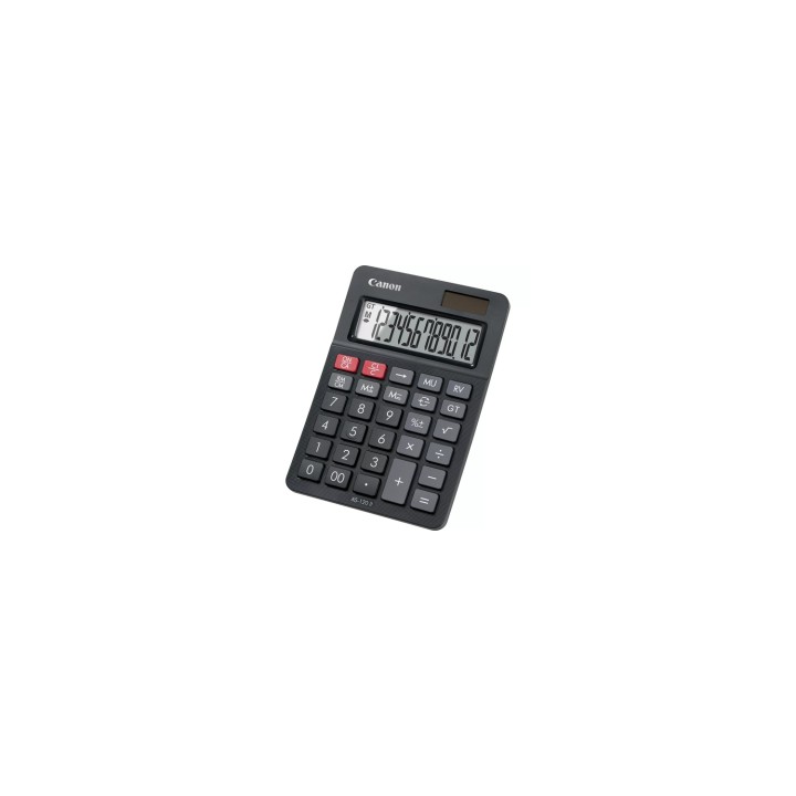 Canon AS-120 II calculadora Escritorio Pantalla de calculadora Negro