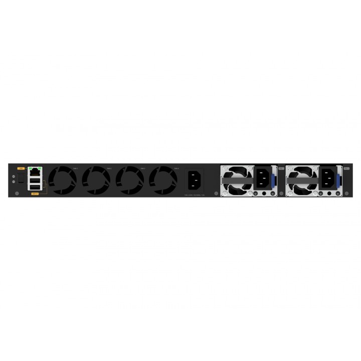 NETGEAR M4350-48G4XF Gestionado L3 Gigabit Ethernet (10/100/1000) EnergÍ­a sobre Ethernet (PoE) 1U Negro
