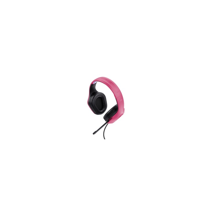 Trust GXT 415P Zirox Auriculares Alámbrico Diadema Juego Rosa