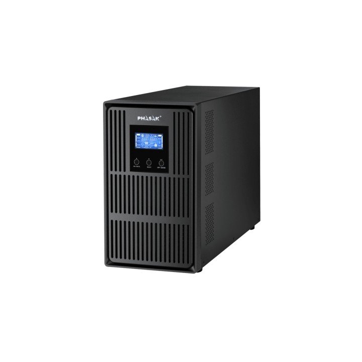 Phasak Conqueror Pro sistema de alimentación ininterrumpida (UPS) Doble conversión (en lÍ­nea) 3 kVA 2700 W 4 salidas AC