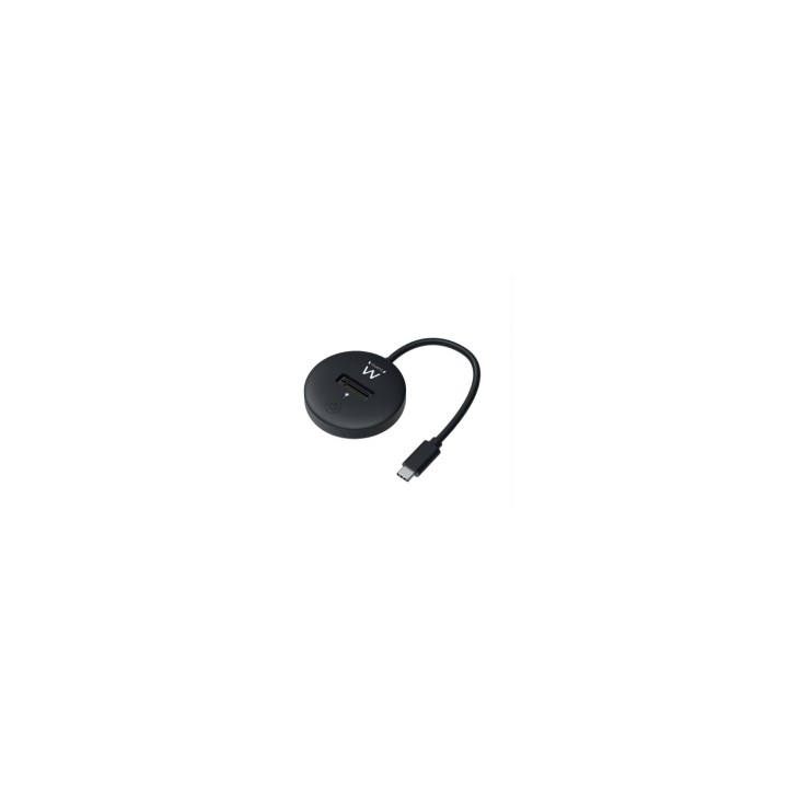 Ewent EW7013 base de conexión para disco duro USB 3.2 Gen 2 (3.1 Gen 2) Type-C