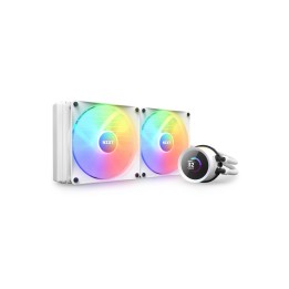 NZXT Kraken 280 RGB Procesador Sistema de refrigeración lÍ­quida todo en uno 14 cm Blanco 1 pieza(s)