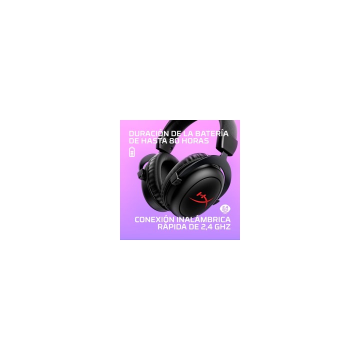 HyperX Auriculares gaming inalámbricos Cloud II Core