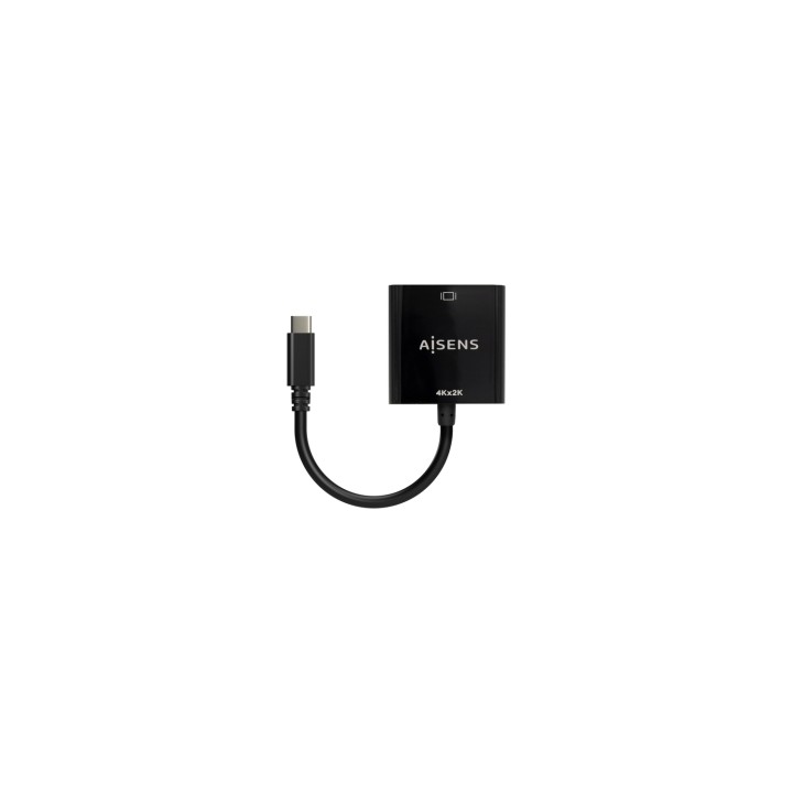 AISENS Conversor USB-C A HDMI 4K@30Hz, USB-C/M-HDMI/H, Negro, 15cm