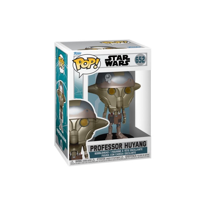 FUNKO POP STAR WARS AHSOKA TV S1- PROFESSOR HUYANG 72178
